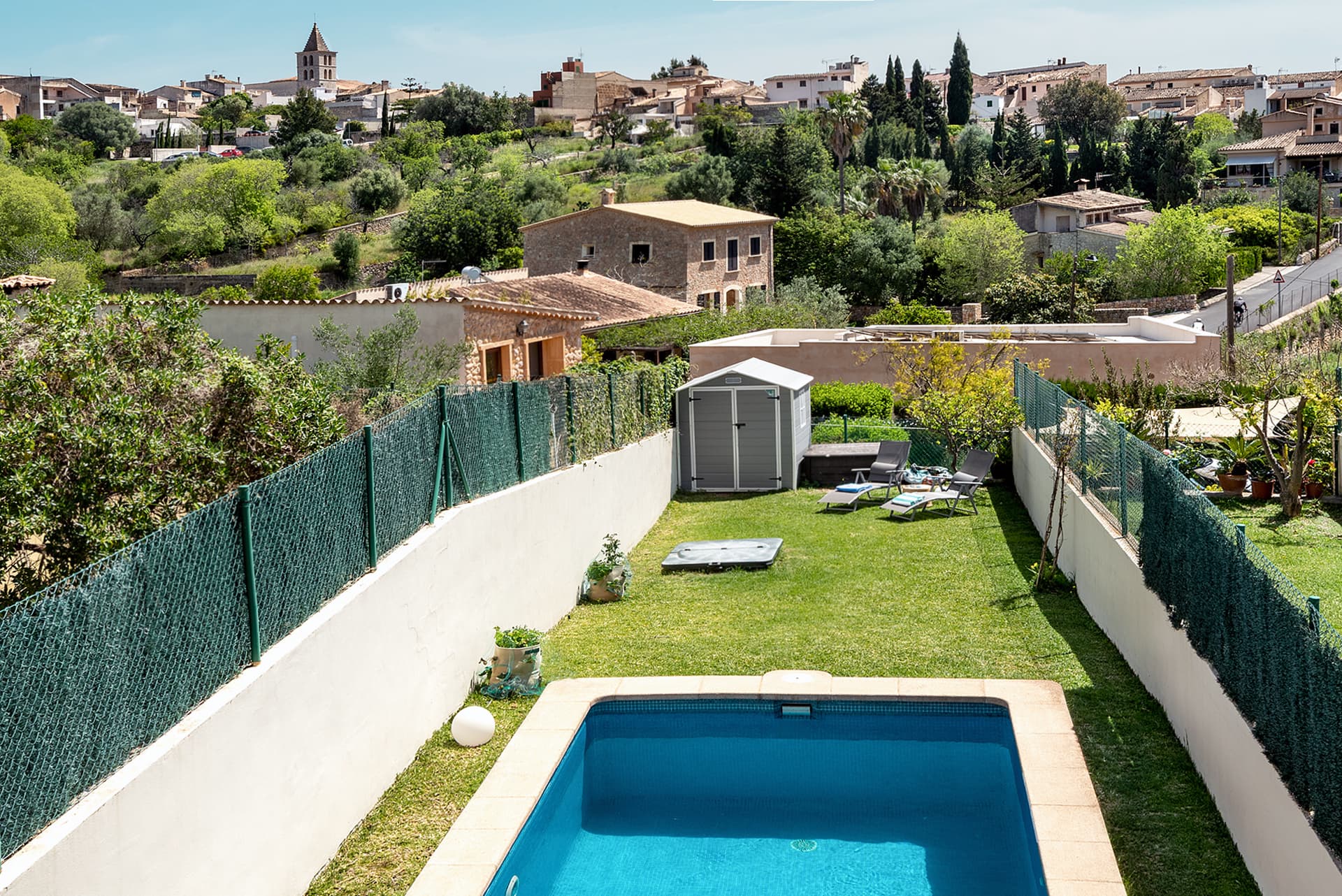 Pool and garden at Can Mona, image 2