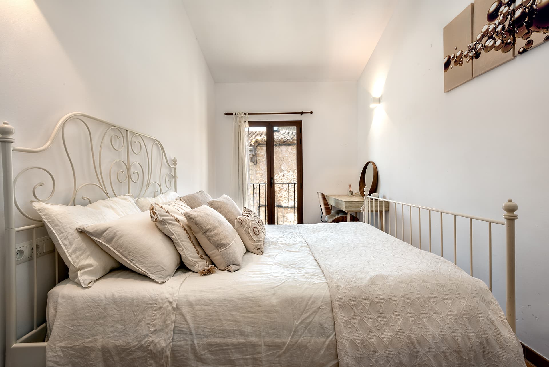 The second bedroom at Can Mona