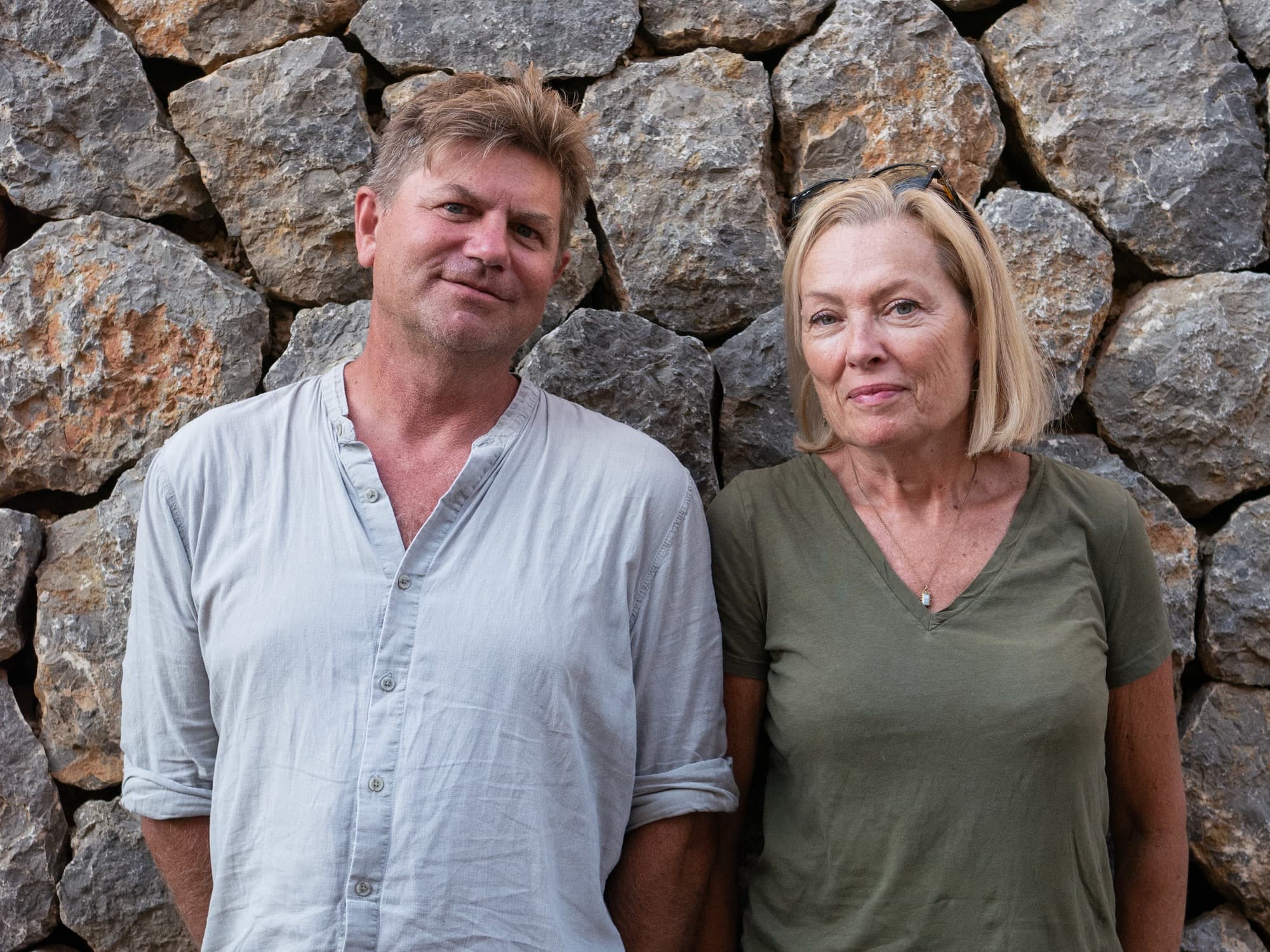 Robbie and Ellie Broughton of Olivo Villas